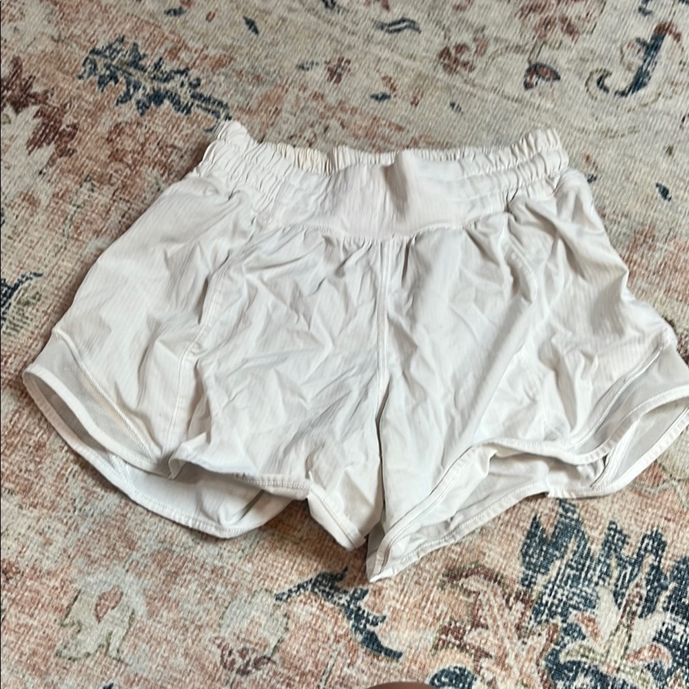 Women's Cream Shorts